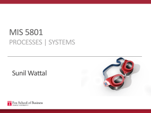 Business Processes and Systems