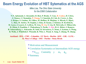 Beam Energy Evolution of HBT Sytematics at the AGS