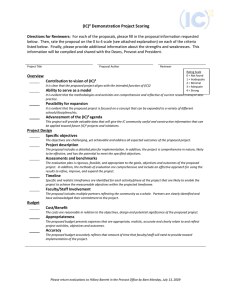 Download Scoring Rubric for 2009 Final Proposals (electronic)