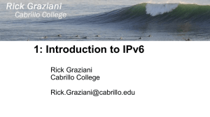 Ch 7 Introduction to IPv6 Presentation