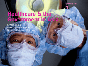 Healthcare and the Governments in Asia