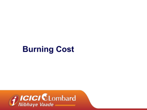 Burning Cost