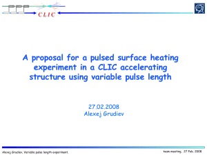 proposal for new experiments_Grudiev