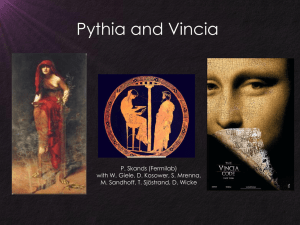 Pythia and Vincia P. Skands (Fermilab) M. Sandhoff, T. Sjöstrand, D. Wicke