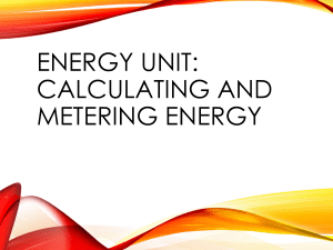 Calculating Energy PPT.