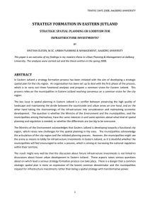 STRATEGY FORMATION IN EASTERN JUTLAND_Kristian Olesen