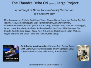The Chandra Delta Ori Large Project: of a Massive Star