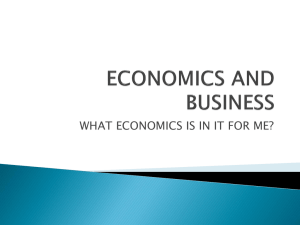 Yr 5-10 ECONOMICS AND BUSINESS