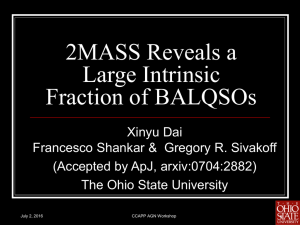 Intrinsic fraction of BALQSO's