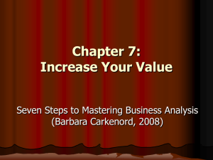 Chapter7_BC_Increase Your Value