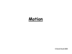Teaching Aid: Motion PowerPoint