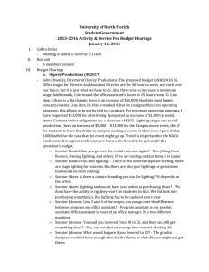 Budget Hearings 1-16-15