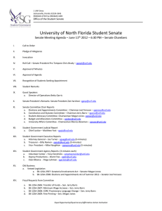 University of North Florida Student Senate