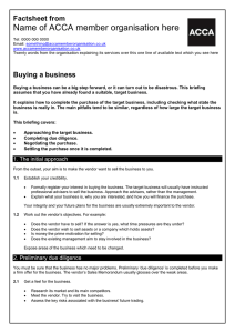 BHP guide to... Buying a business