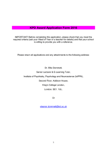 KPD Award 2016 Application Form