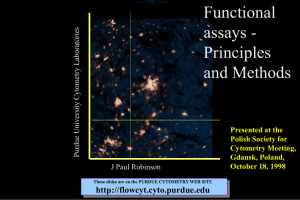Functional assays - Principles and Methods