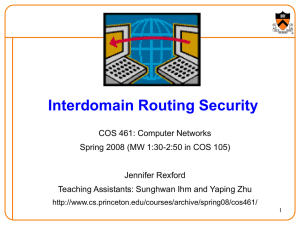 Routing Security