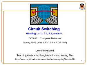 Circuit Switching