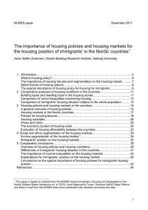 Housing paper