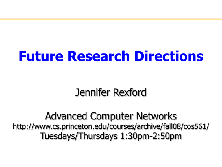 future research e