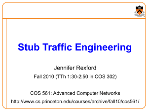 Stub Traffic Engineering