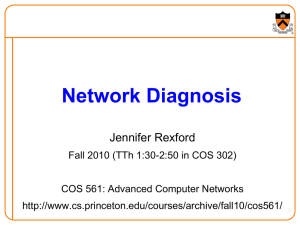 Network Diagnosis