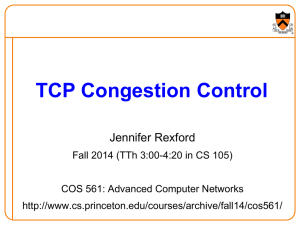 TCP congestion control