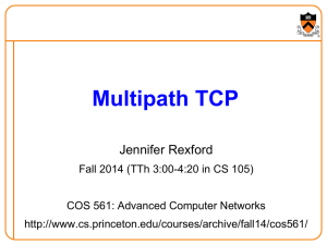 Multipath TCP