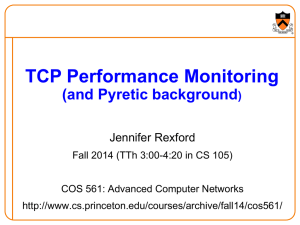 TCP Performance Monitoring