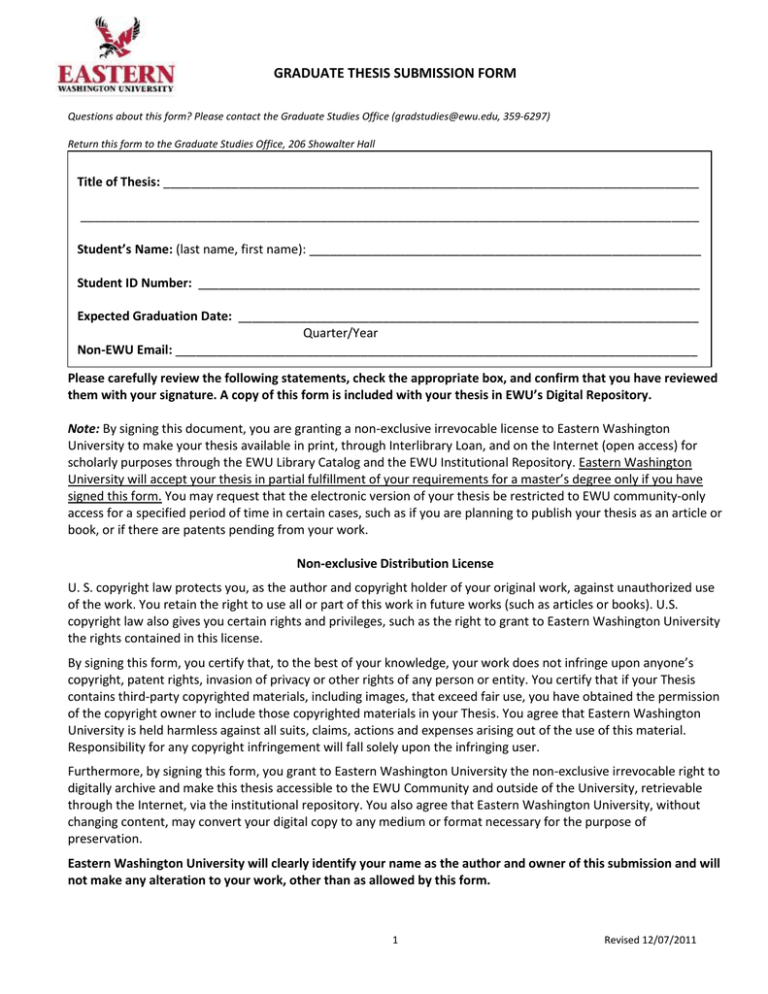 phd submission form
