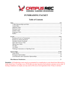 Fundraising Packet