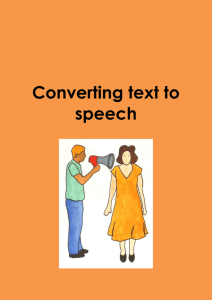 Converting Text to Speech.doc