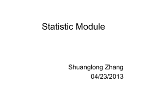 Statistic Module.ppt