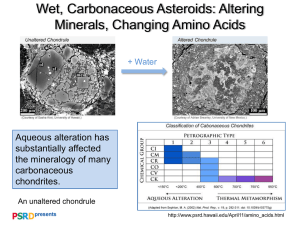 Wet, Carbonaceous Asteroids: Altering Minerals, Changing Amino Acids Aqueous alteration has substantially affected