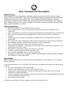Job Description (Word Document)