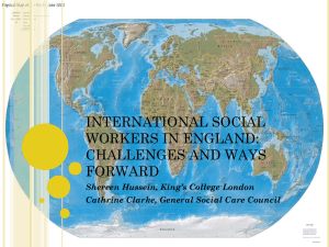 International social workers in England (ppt, 1,340 KB)