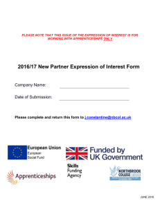 Expression of Interest form (DOC)