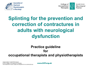 Neurosplinting CPD session (PPT, 2.7MB)