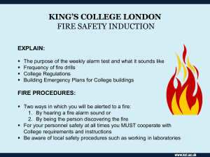 NMS Health & Safety Induction Slides 2015