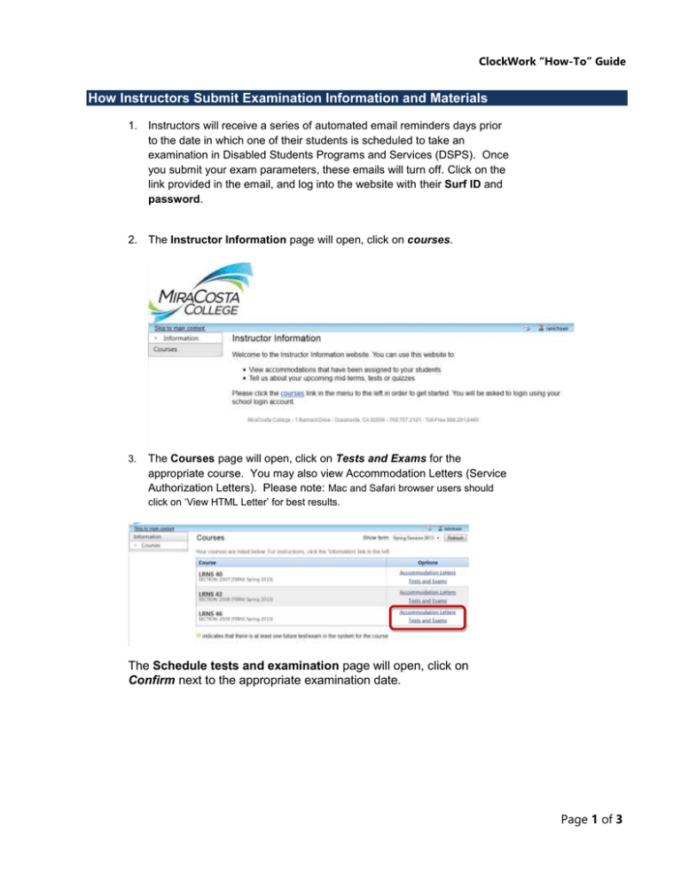 ClockWork Instructions for instructors (word version)