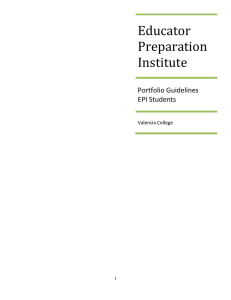 Portfolio Handbook 2014
