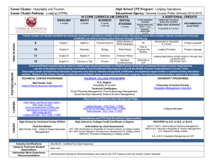 Career Cluster: High School CTE Program: Career Cluster Pathway: Educational Agency