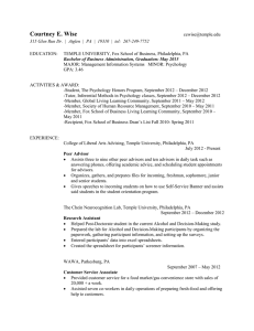 Resume Spring 20131