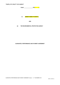 Download 'Financial Provision Template Parent Company Guarantee', word, 188kb