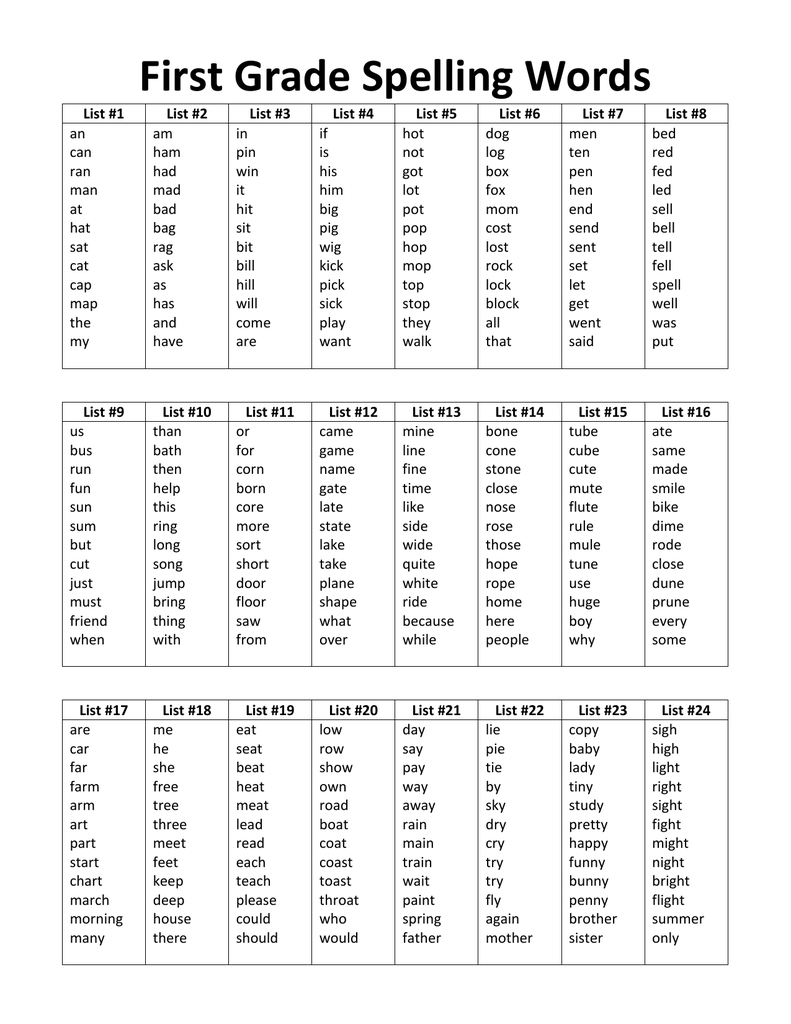 grade-1-spelling-words-printable-words-print-gambaran