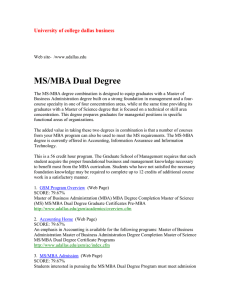 MSMBA Dual Degree.doc