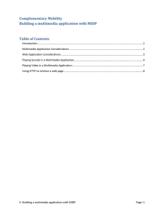 Slater, S. (2007) JAVA based MIDP 2.0 tutorials: Tutorial 5