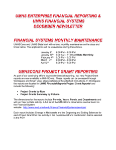 December Financial Systems Newsletter