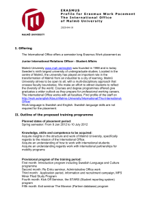 Intern Description - Word Document