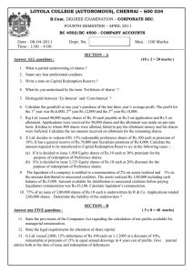 LOYOLA COLLEGE (AUTONOMOUS), CHENNAI – 600 034